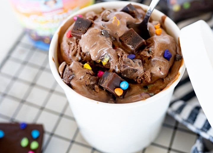 No-Churn Little Debbie Cosmic Brownie Ice Cream Recipe